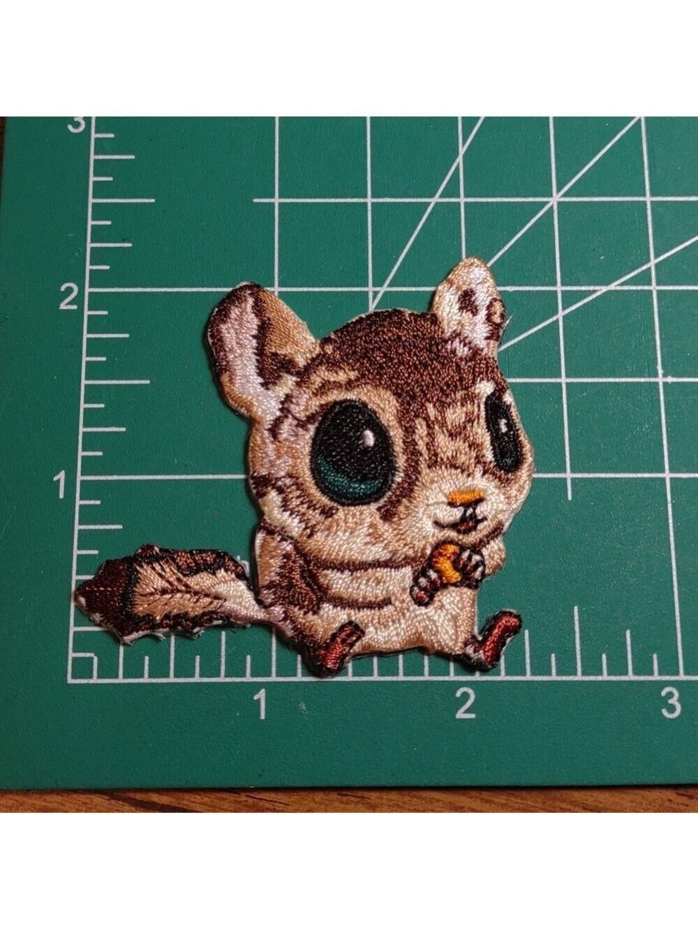 2/$10 Squirrel Iron On Embroidered Patch